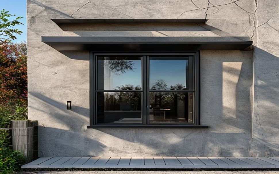 After: Single-pane aluminum → Marvin Elevate