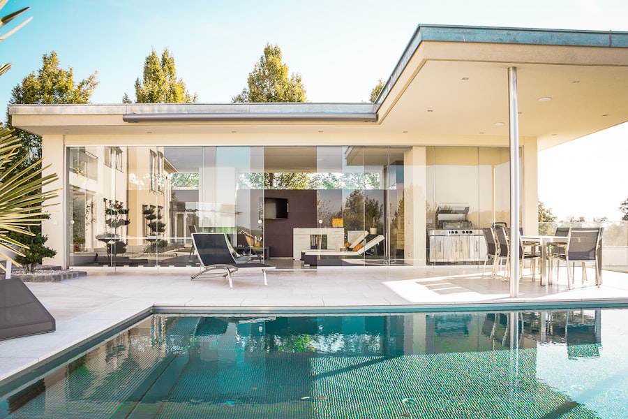 Fiberglass casements — writer's cottage addition — Studio City